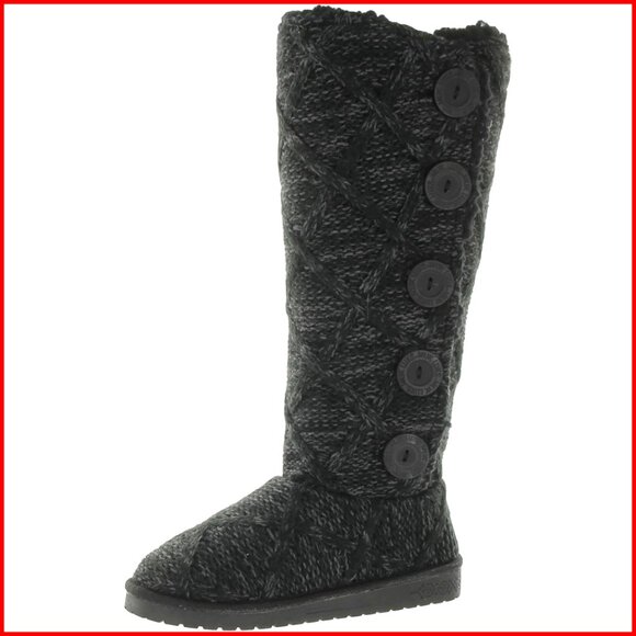 Women's Snow Boots with Faux Fur Lining Foam Insole Mid-Height